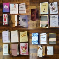 5 perfume samples for $10