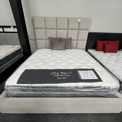 Upholstered  King Bed Frame