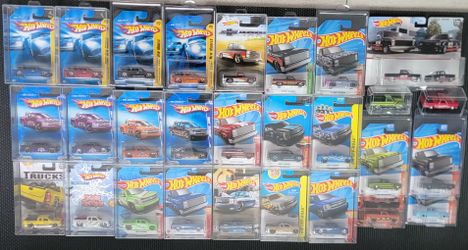 Lot of Hot Wheels Chevrolet Silverados