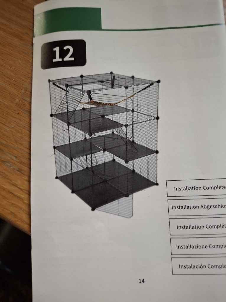 New Cat Cage. Large In Box Yet.pieces