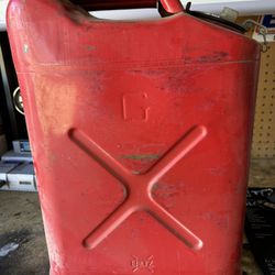 Gas Can  Blitz (red) METAL