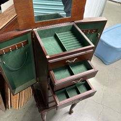 antique jewelry chest/ box