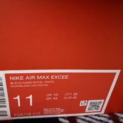 Air Max Nike Tennis Shoes Brand New   Size 11