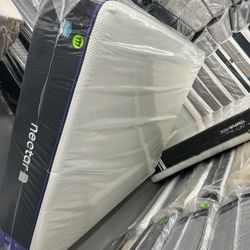 QUEEN SIZE NECTAR MATTRESS & BOX SPRING BED SET