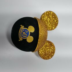 Disney Micky Mouse Gold 50th Anniversary Antena Topper 