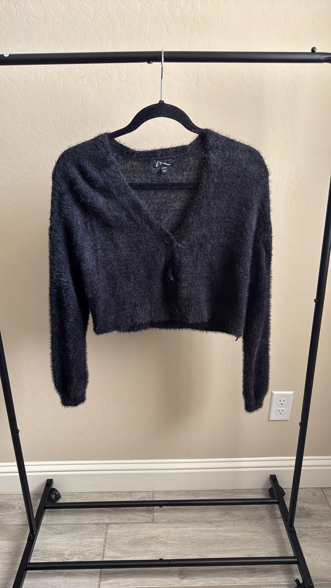 Kids Black Cardigan 