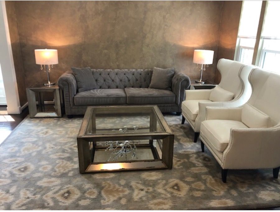 6 piece formal living room set