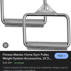 Workout Equipment Cable Pulley system Accessories 