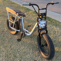 Heavily modded, rad power bike