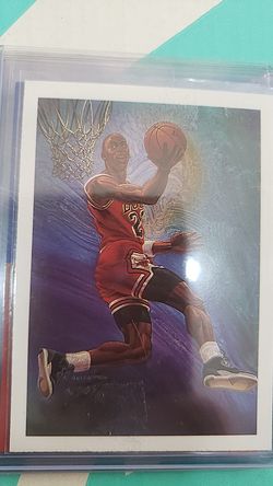 Michael jordan art card