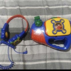 Kids Camcorder & Karaoke Machine W/headphones