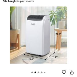 Black Decker Portable Air Conditioner and heater