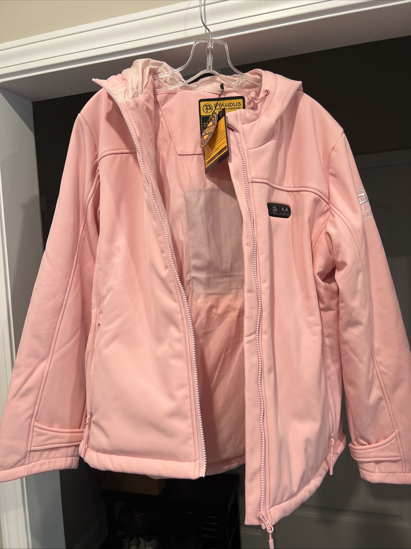 NEW SZ Medium PTAHDUS Women's Heated Jackets Battery Pack Included