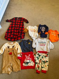 Baby Holiday Clothing Bundle – 3-6 months
