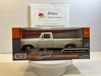 1979 Ford F-150 Diecast Model Car: 1/24 Scale, New In the Box By Motormax