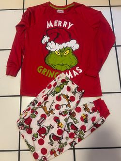 The Grinch Dr. Seuss Pajama Set Size 4-6 S
