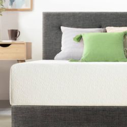 Best Price Mattress 8 inch Twin Mattress XL Long, Bed-In-A-Box, Green Tea Memory Foam,White