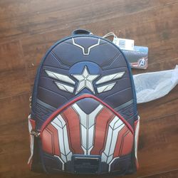 Captain AMERICA LOUNGEFLY BACKPACK