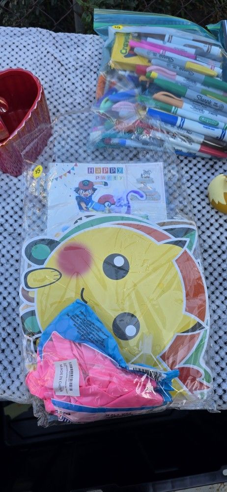 Pokemon Birthday Set
