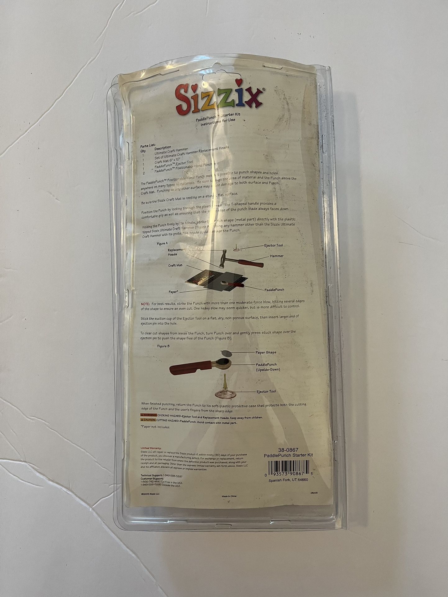 Sizzix Paddle a punch Starter Kit
