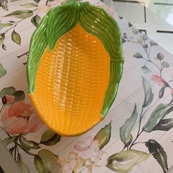 Ceramic corn bowl