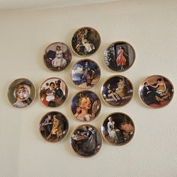 Norman Rockwell -  Rediscovered Women Plates
