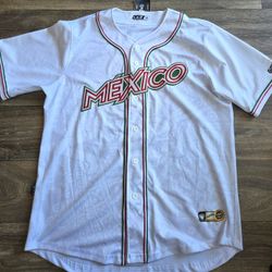 Udi Sport Mexico Seleccion Nacional De Beisbol Baseball Jersey XL