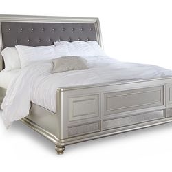 King Bed Frame & Headboard