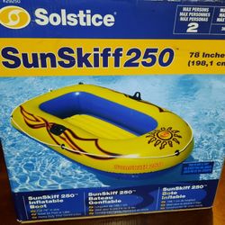 Sunskiff 250 Inflatable Boat 78"