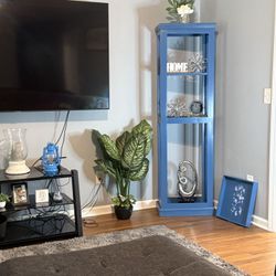 Blue Display Stand