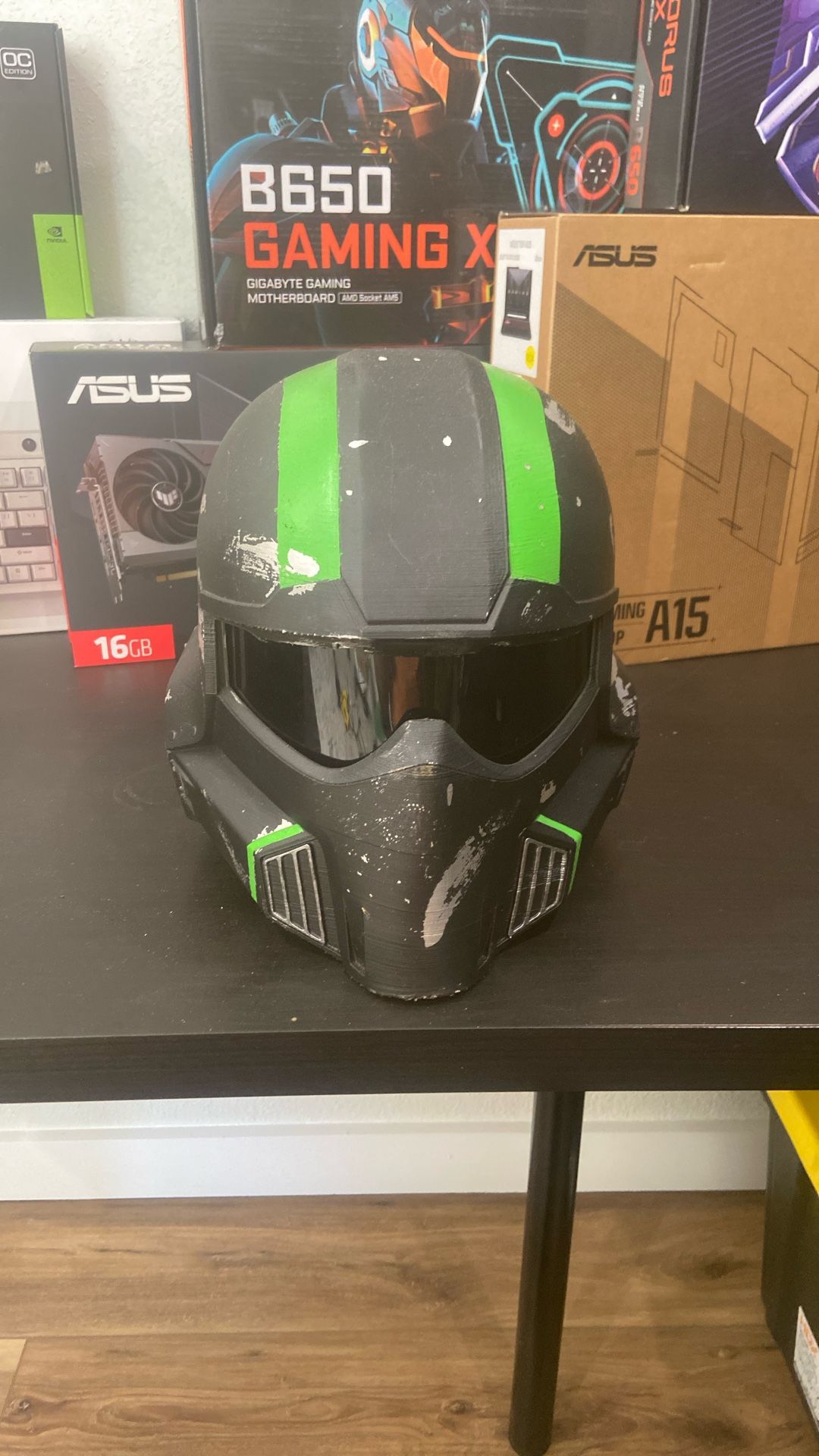 Life size Helldivers Helmet