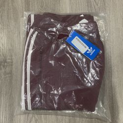 Adidas original maroon bf knit track pants size L