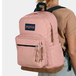 Coral Jansport Back Pack