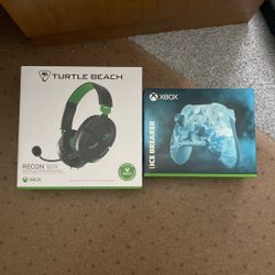 Xbox Controller And Headset