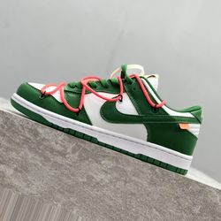 Nike Dunk Low Off White Pine Green 10