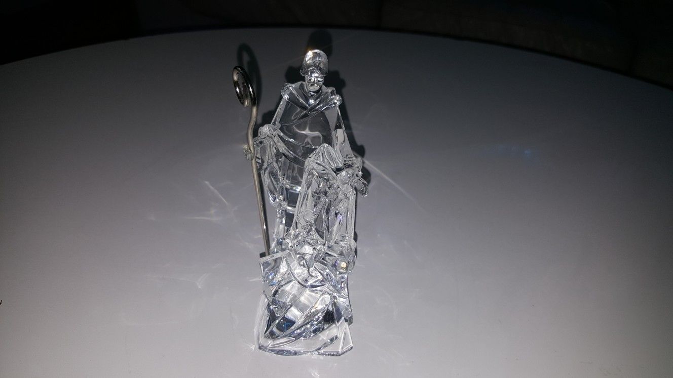 Glass Piece with staff