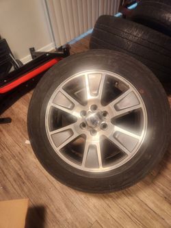 Tires on factory Alloy Wheels
