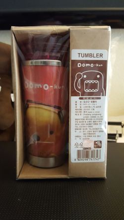 Domo Kun Tumbler Travel Cup- NIB