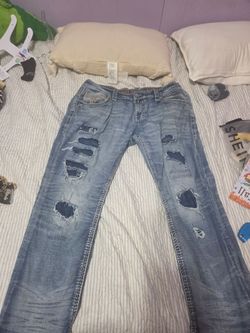 Men Rock Revival Jeans size 38