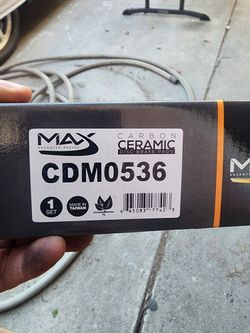 CdMO536 Break Pads And 2 Rotors 