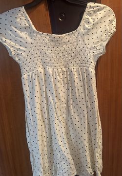 Polka-dots dress (kids size 7-8)
