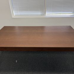 Conference room table 5ft with leaf to extend