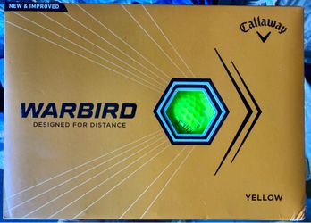 NEW Callaway Golf Balls – Supersoft & Warbird – Multiple Colors