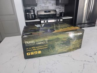 Celestron Travel Scope 70 Telescope – New in Box