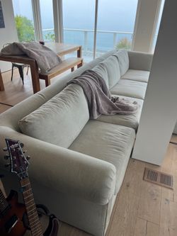 13 foot couch for sale feather around foam no tears good condition