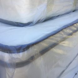 ⚜️ NEW QUEEN PILLOW TOP REG MATTRESS W.BOXSPRING INCLUDED ⚜️