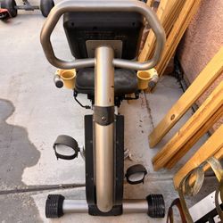 Lemond G Force Digital Exercise Recumbent Bike. 
