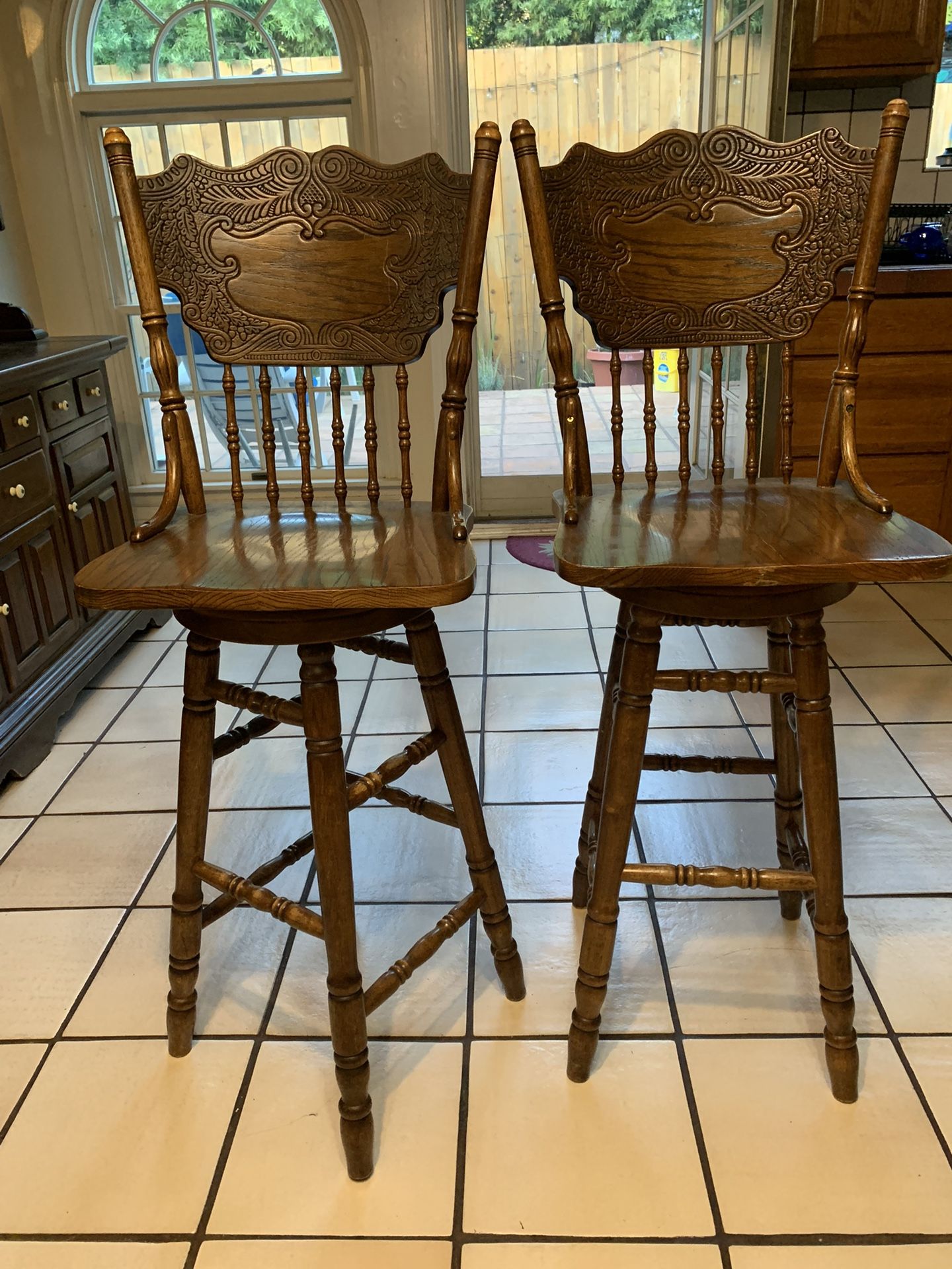 Wooden Bar Chairs