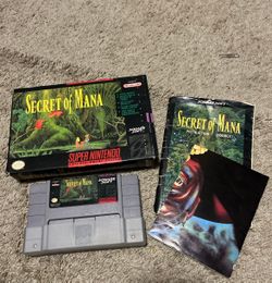 Secret Of Mana SNES 