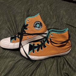 Brown & Teal Converse Chuck Taylor All Star 